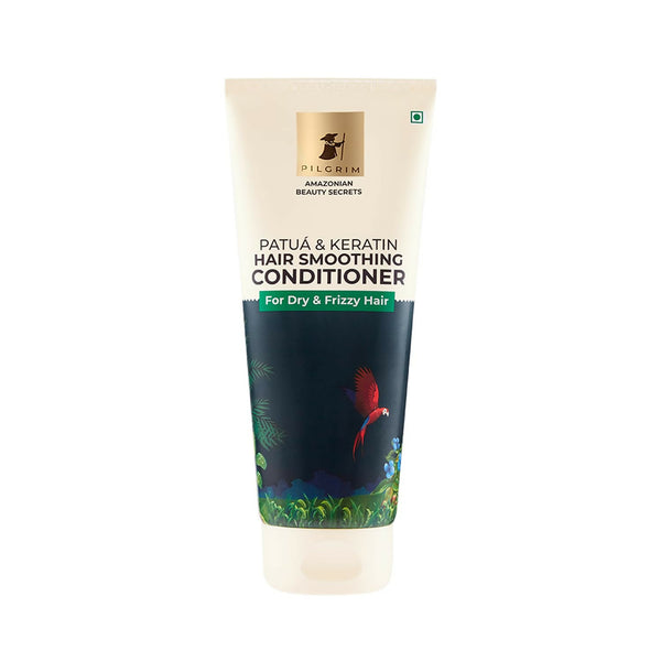 Pilgrim Amazonian Patua & Keratin Hair Smoothing Conditioner For Dry & Frizzy Hair With Sacha Inchi - Distacart