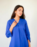 Thumbnail for Aayaa Designer Pure Cotton 2 Piece Set Kurti & Set - Distacart