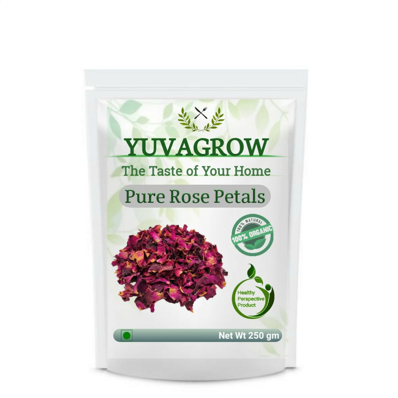 Yuvagrow Pure Rose Petals - Distacart