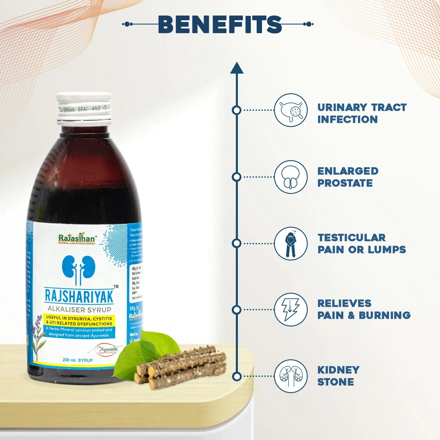 Rajasthan Herbals Rajshariyak Alkaliser Syrup