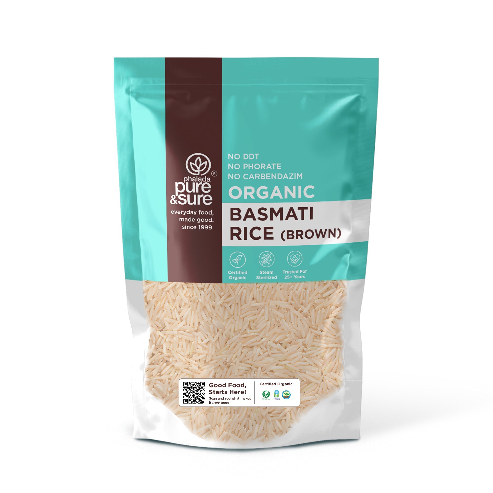 Pure & Sure Organic Basmati Rice - Brown