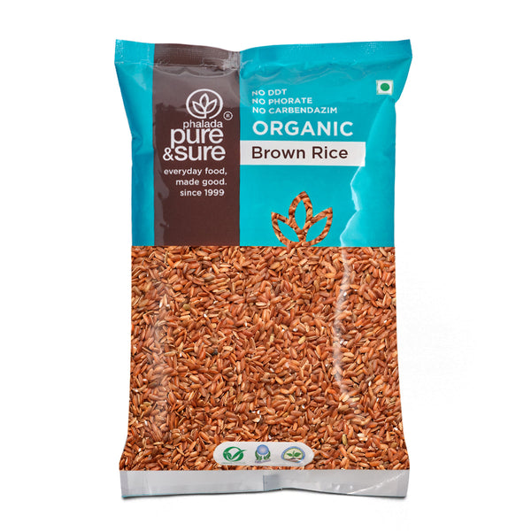 Pure & Sure Organic Brown Rice - Distacart