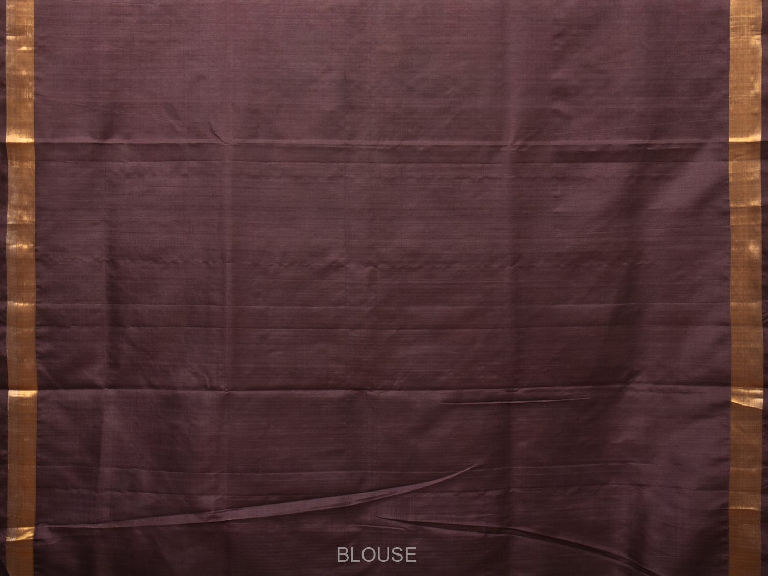 Brown Uppada Silk Handloom Saree with All Over Birds and Lotus Design - Global Threads - Distacart