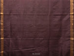 Thumbnail for Brown Uppada Silk Handloom Saree with All Over Birds and Lotus Design - Global Threads - Distacart