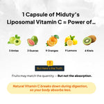 Thumbnail for Miduty by Palak Notes Liposomal Vitamin C - Immunity Booster Capsules