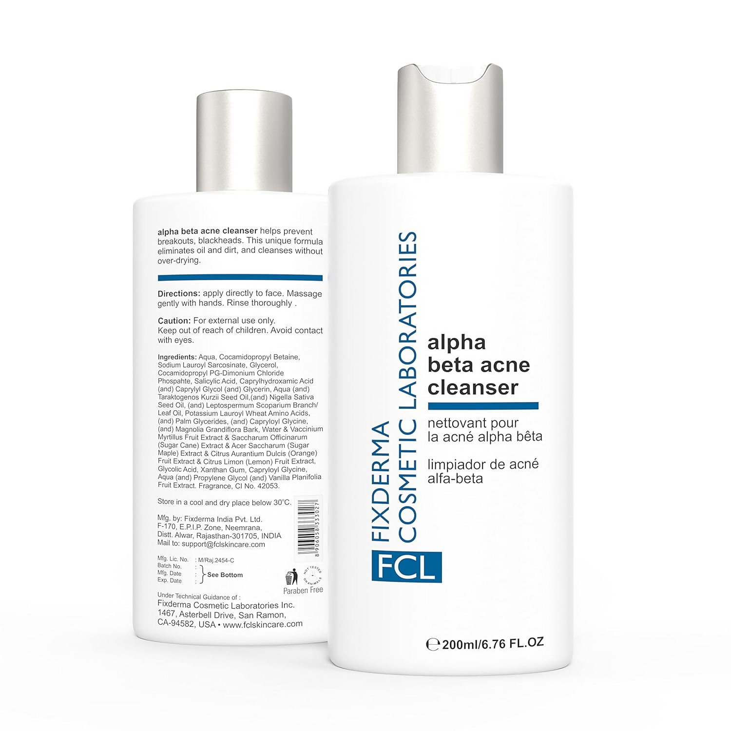 FCL Alpha Beta Acne Cleanser - Distacart