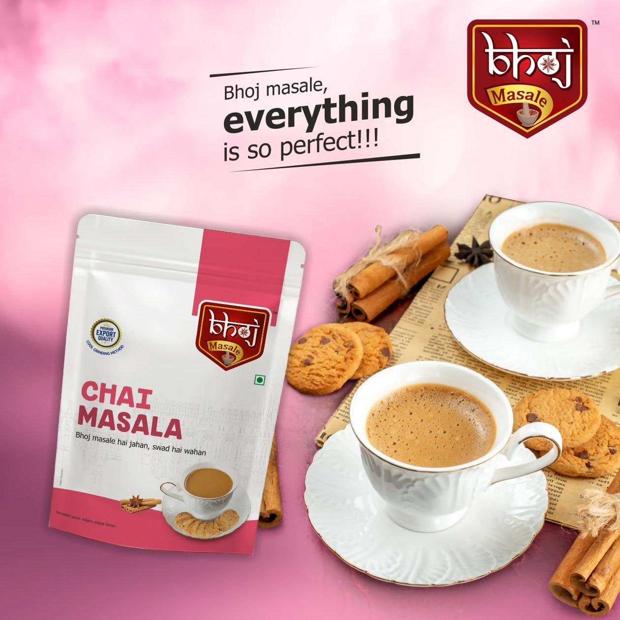 Bhoj Masale Chai Masala - Distacart