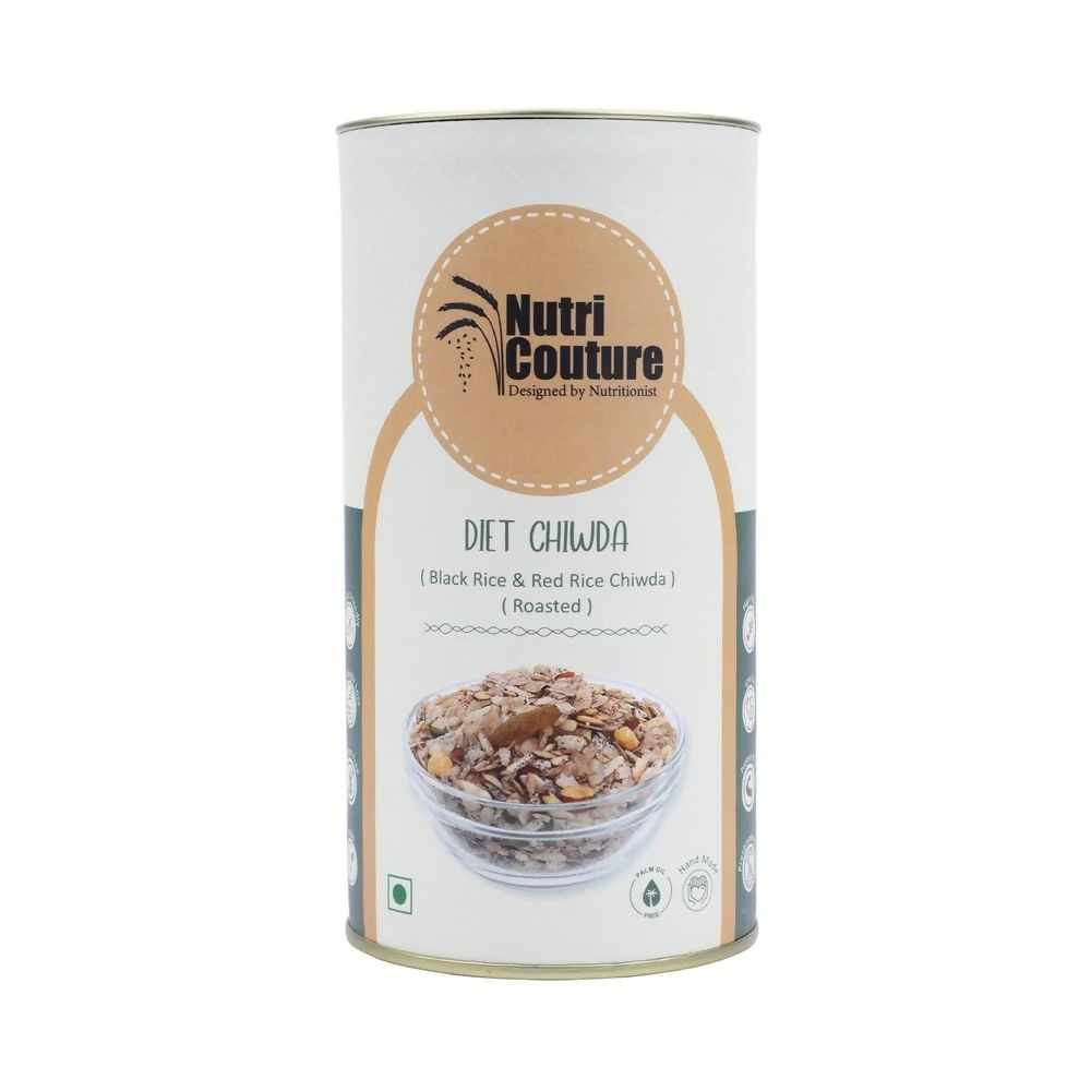 Nutri Couture Diet Chiwda Roasted Black Rice & Red Rice Namkeen