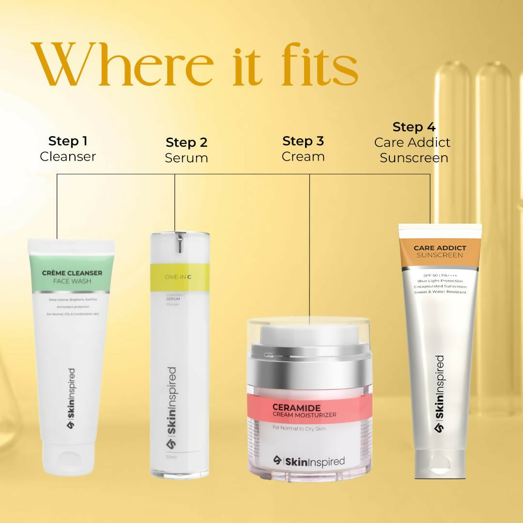 SkinInspired Care Addict Encapsulated SunscreenSPF 50 For Dry Skin With Pa++++