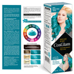 Thumbnail for Cosglam Semi Permanent Hair Color for Women & Men (#53 Electric Teal) - Distacart