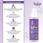 Thumbnail for Bake De-tan Waterproof Sunscreen Spray SPF 70 PA+++ with 2% Kojic Acid