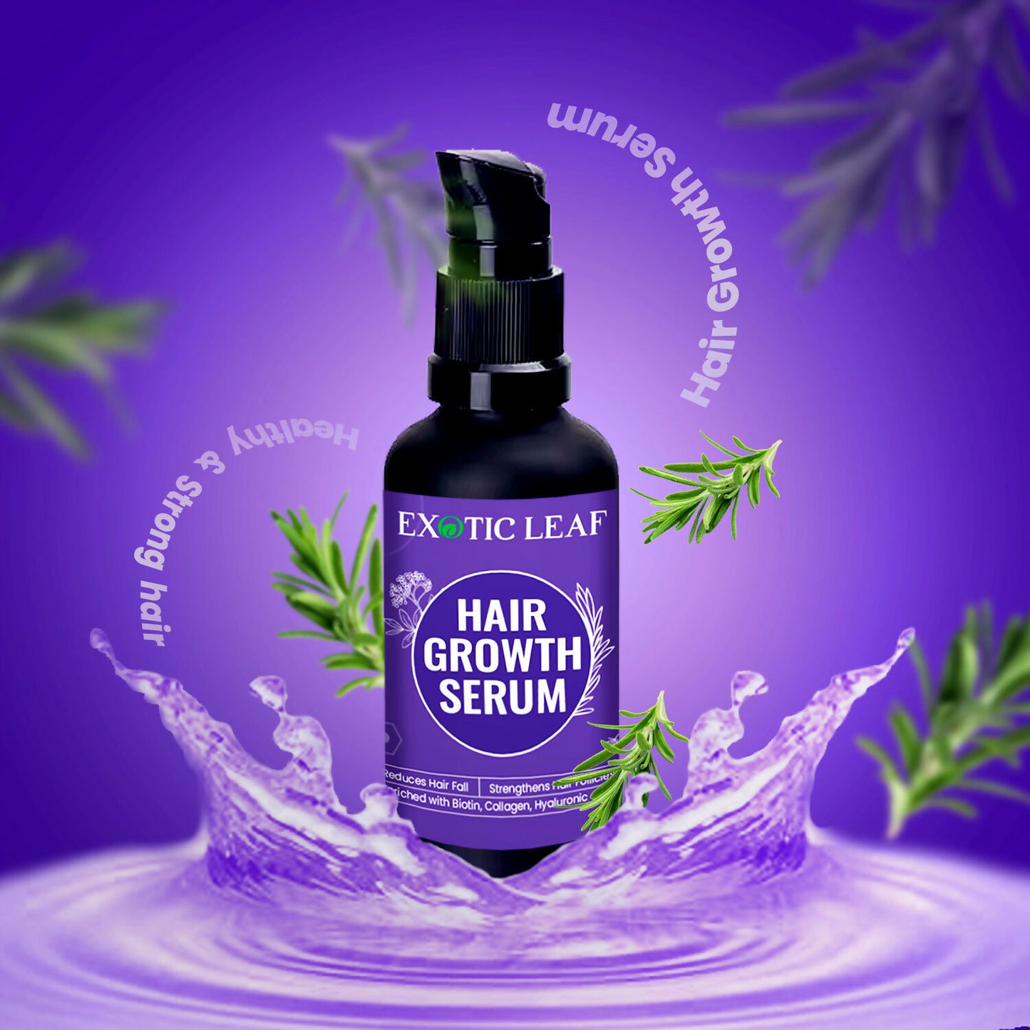 Exotic Leaf Hair Serum - Distacart