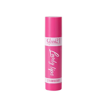 Glam21 Moisturizing Lip Balm Fruit Extract & Infused Active Ingredients - Strawberry - Distacart