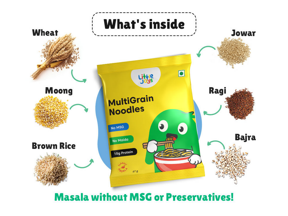 Little Joys Masala & Tangy Multigrain Noodles