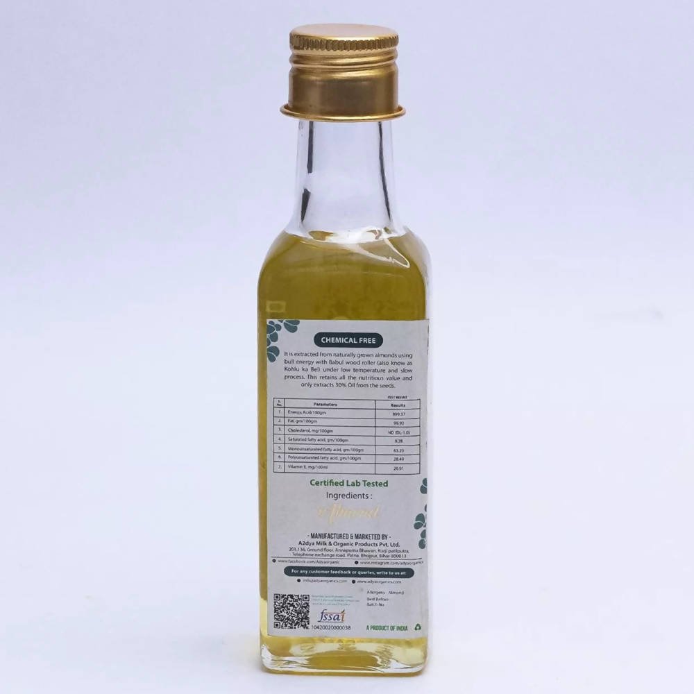 Adya Organics Cold Pressed Almond Oil