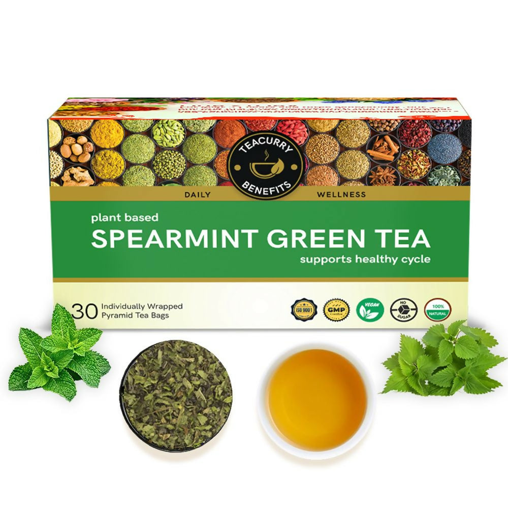 Teacurry Spearmint Green Tea - Distacart
