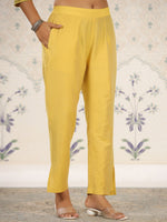 Thumbnail for Ode by House of Pataudi Floral Embroidered Sequinned Kurta - Distacart