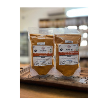 Mylapore Kitchens Arachuvitta Sambar Podi - (Tamizhnadu style with less coconut) - Distacart