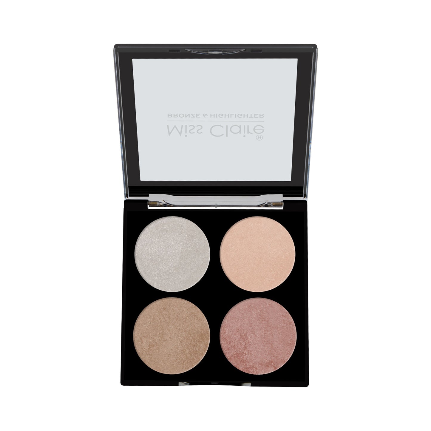 Miss Claire Bronze & Highlighter Makeup Studio Palette - 2 - Distacart