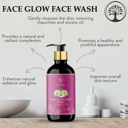 Ivory Natural Face Glow Face Wash For A Luminous, Radiant Complexion - Distacart