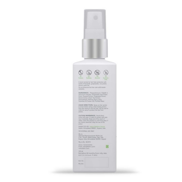 Ktein Natural Hair Heat Protection Spray - Distacart