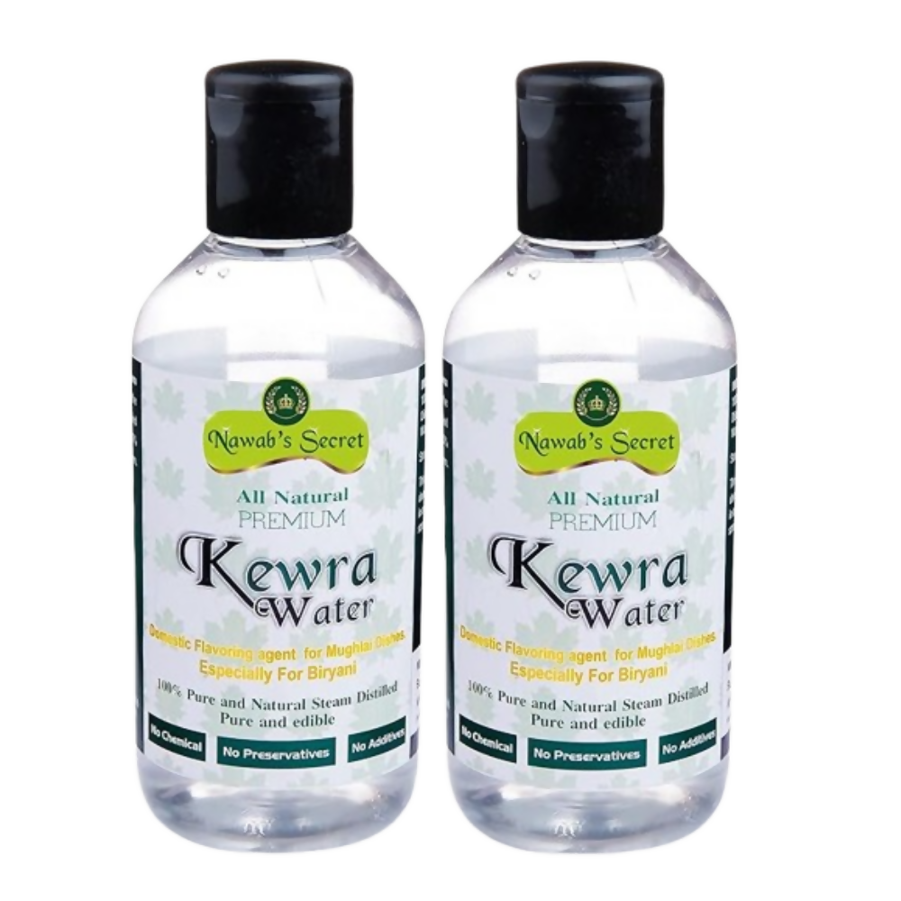 Nawab's Secret Natural Premium Kewra Water - Essence for Biryani and Mughlai Dishes - Dista