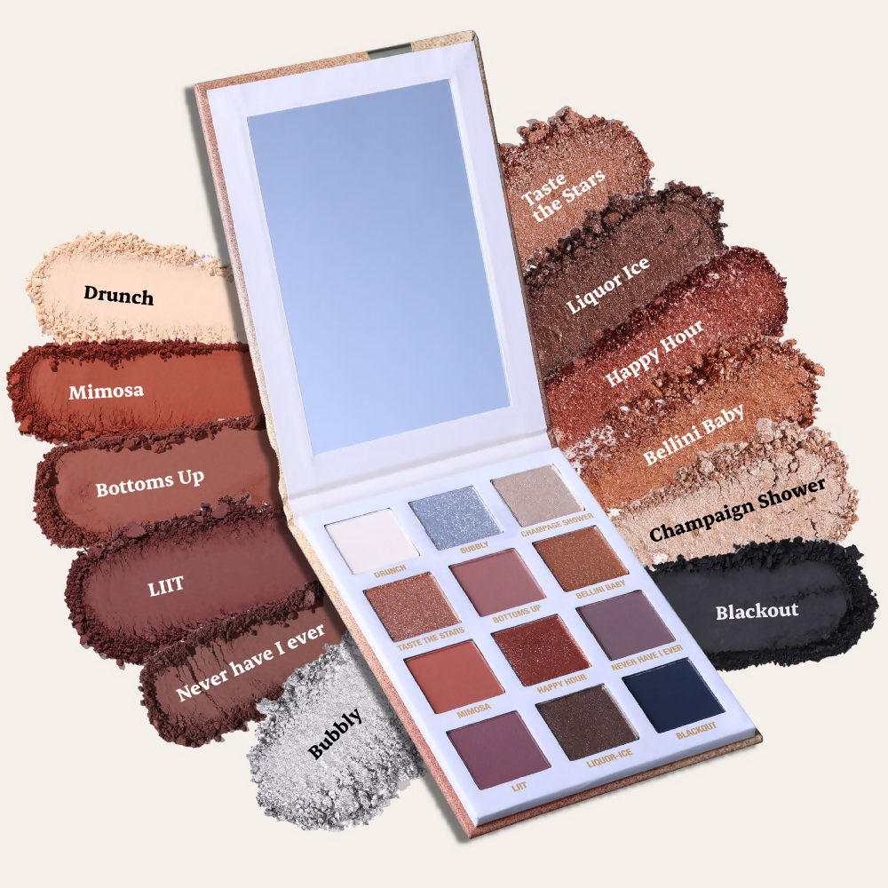 Typsy Beauty Pop Fizz Clink Champagne Eyeshadow Palette - Distacart