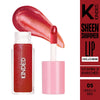 kinded sheen shimmer lip gloss 05 hibiscus red