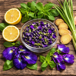 Thumbnail for VedaRasa Blue Tea Powder - Distacart