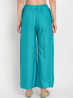 Thumbnail for TAG 7 Women Pack of 2 Solid Flared Palazzos