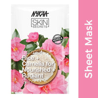Thumbnail for Nykaa Skin Secrets Exotic Indulgence Rice + Camellia Sheet Mask For Nourished & Radiant Skin - Distacart