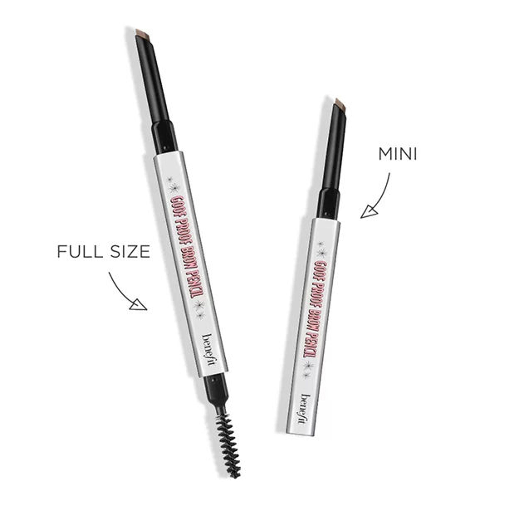 Benefit Cosmetics Goof Proof Eyebrow Pencil Mini - 03 Warm Light Brown - Distacart