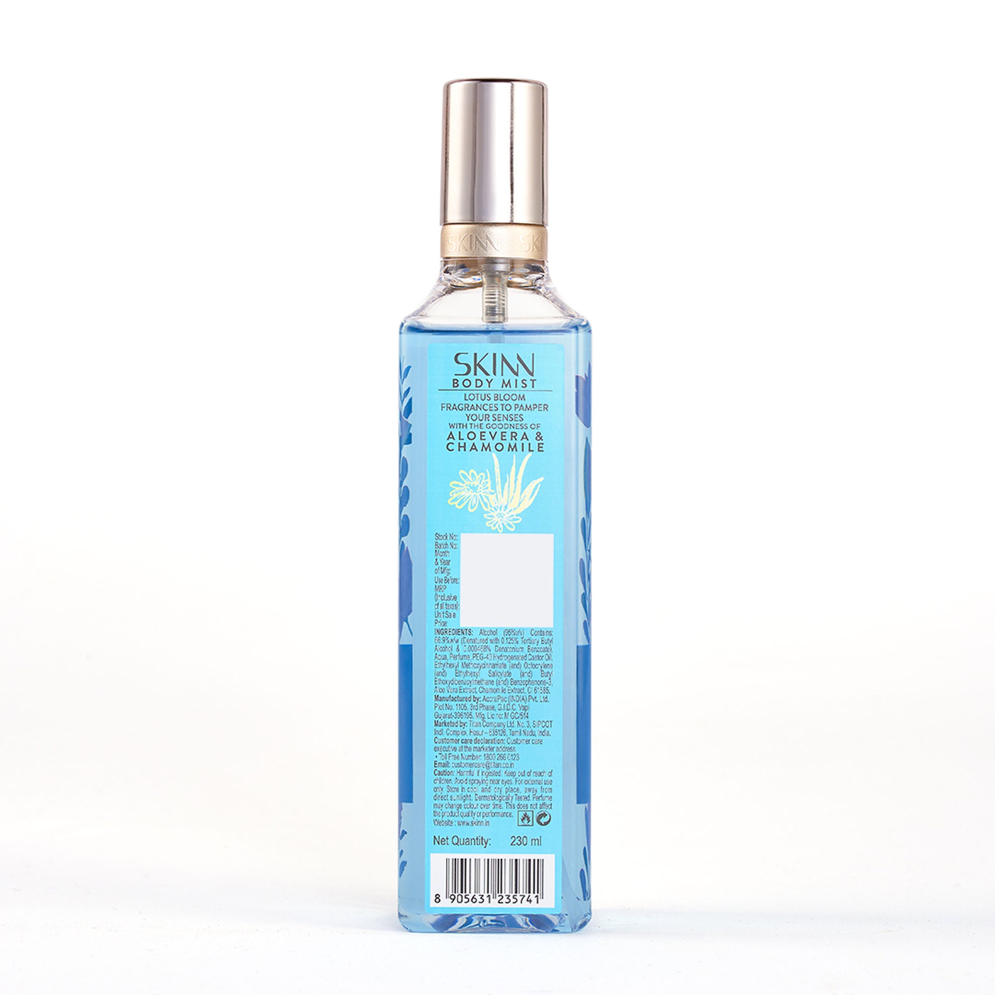 Skinn By Titan Lotus Bloom Body Mist For Her - Dista