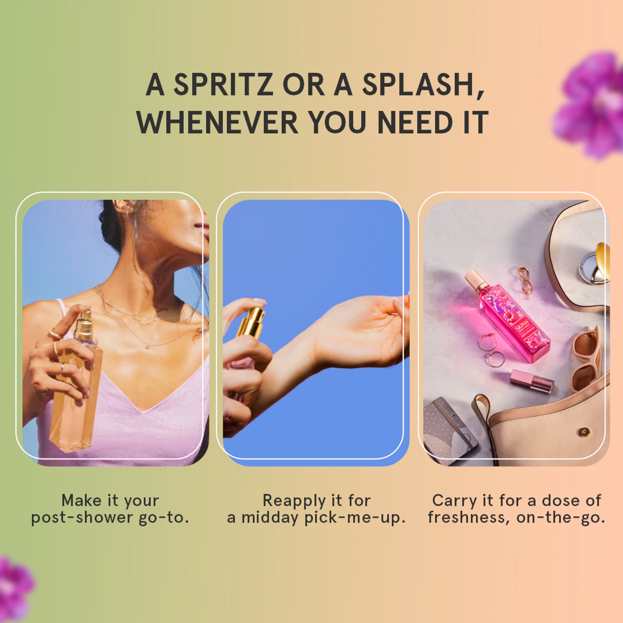 Skinn By Titan Citrus Zest Body Mist For Her - Dista