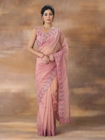 Thumbnail for kasee Embroidered Net Saree