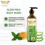Thumbnail for GLAMOUR WORLD AYURVEDIC Glow Milk Body Wash - Distacart