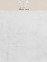 Thumbnail for Anouk Lavender Floral Embroidered Organza Saree - Distacart