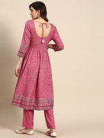 Thumbnail for All About You Women Floral Printed Regular Kurta with Trouser - Distacart