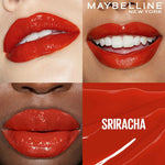 Thumbnail for Maybelline New York Super Stay Vinyl Ink Liquid Lipstick, Instant Shine Lasts Up To 16H - Siracha Sauce - Distacart