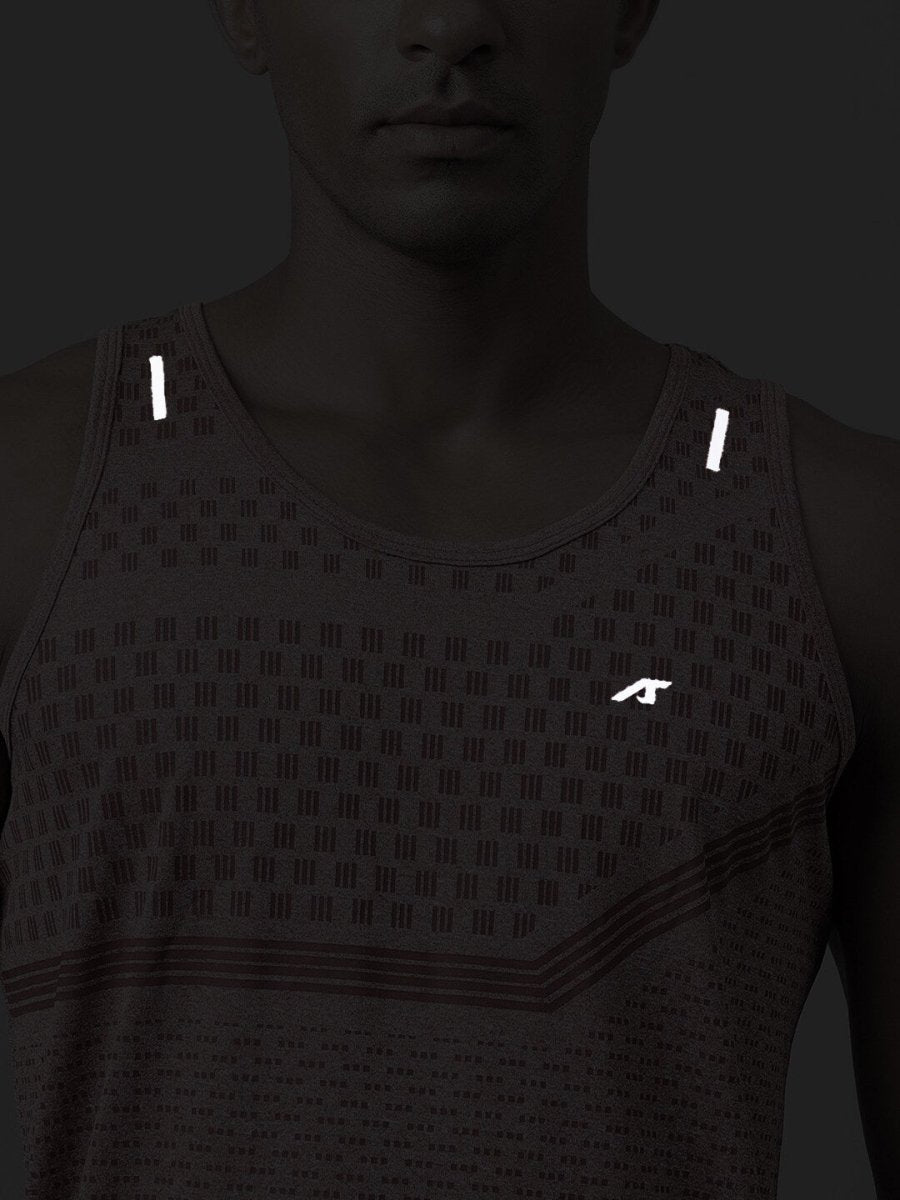 Alcis Heather Dry Tech Anti Static Slim Fit Running T-shirt - Distacart