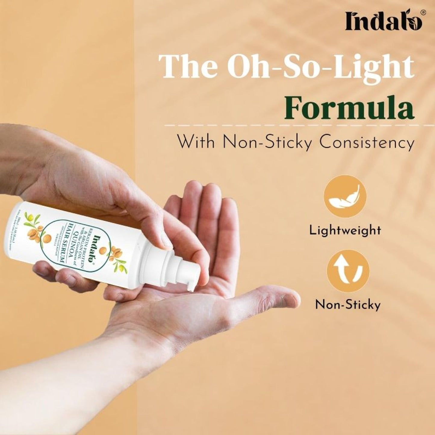 Indalo Keratin Quinoa Protein Hair Serum - Dista