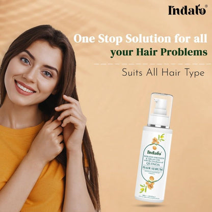 Indalo Keratin Quinoa Protein Hair Serum - Dista