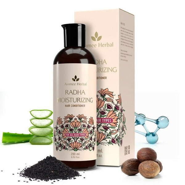 Avimee Herbal Radha Moisturizing Hair Conditioner - Distacart