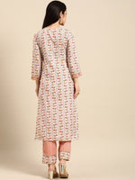 Thumbnail for All About You Women Ethnic Motifs Embroidered Gotta Patti Kurta With Trousers - Distacart