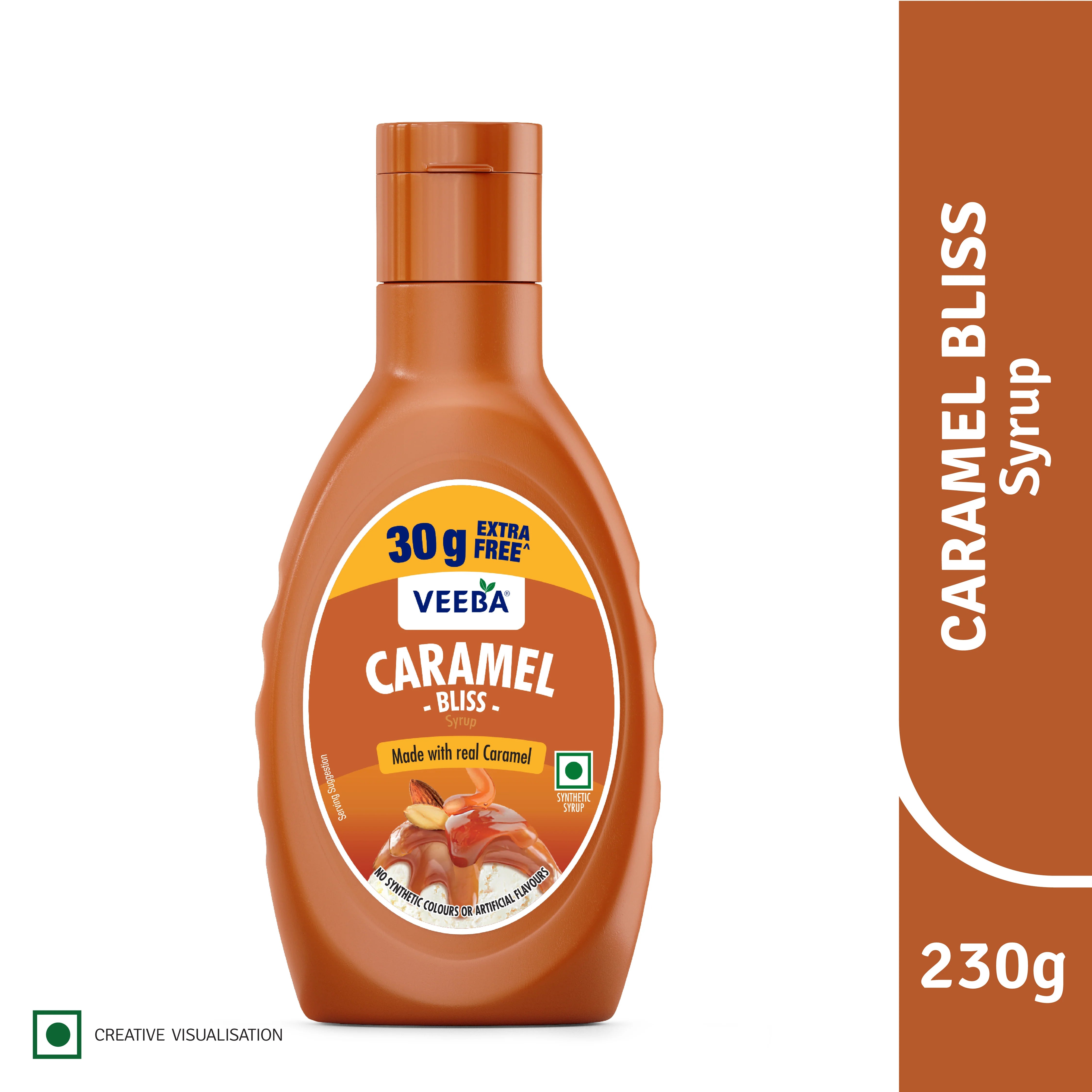 Veeba Caramel Bliss Syrup - Distacart