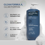 Thumbnail for Bare Anatomy Anti-Hair Fall Shampoo 5X Hair Fall Control With Peptides - Dista