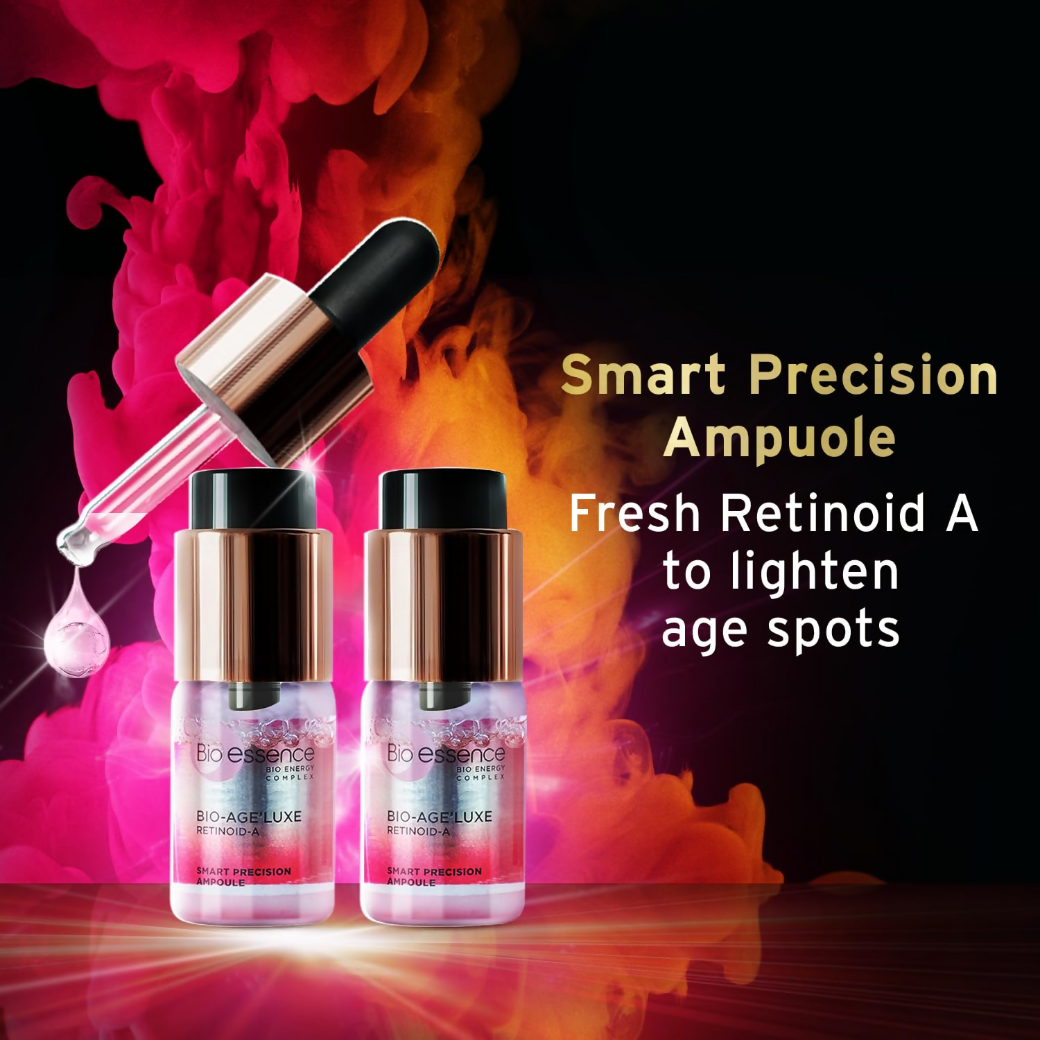 Bio Essence Bio-Age'Luxe Ampoule With Fresh Retinoid A + Face Serum - Distacart
