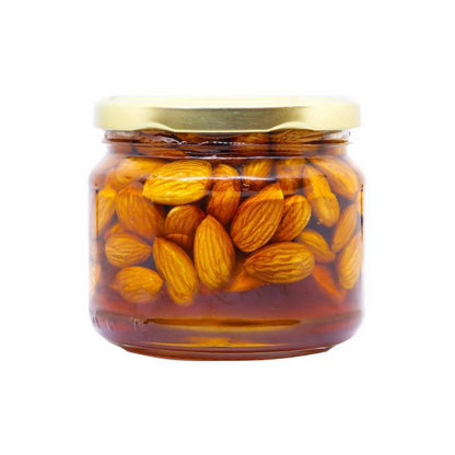 Tassyam Organics Wild Honey with California Almonds - Distacart