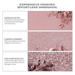 Thumbnail for MORPHE Chromaplus 12-Pan Eyeshadow Palette - Flickering Sands