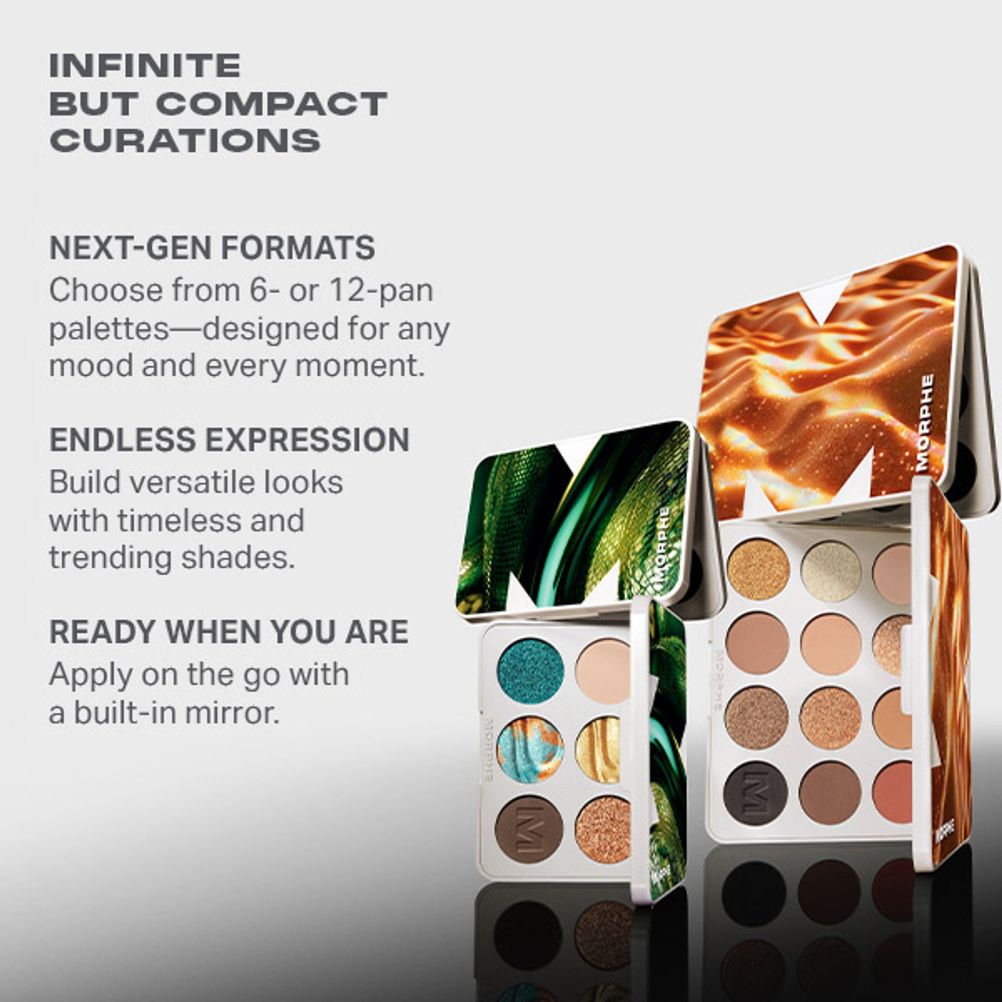 MORPHE Chromaplus 12-Pan Eyeshadow Palette - Electric Current